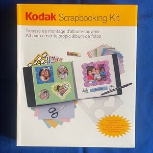 Kodak Scrapbooking Kit with Colorful Papers